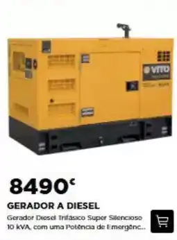 Bricomarché Diesel - gerador a promoção
