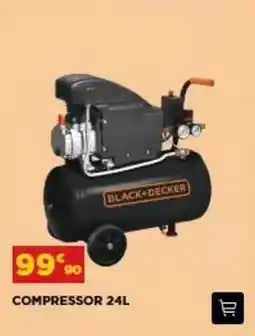 Bricomarché Black & decker - compressor 24l promoção