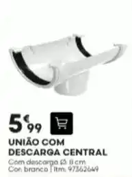Bricomarché com - união com descarga central promoção