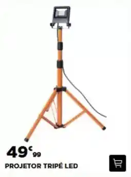 Bricomarché Projetor tripé led promoção