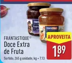 ALDI Frantastique - doce extra de fruta promoção