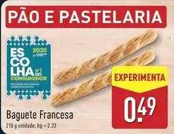ALDI €co+ - baguete francesa promoção