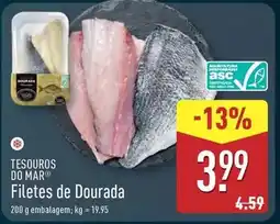 ALDI Tesouros do mar - filetes de dourada promoção