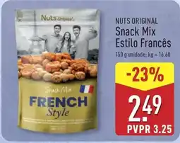 ALDI Nuts - snack mix estilo francês promoção