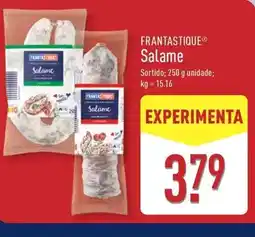 ALDI Frantastique - salame promoção