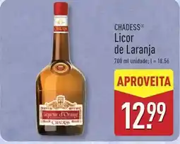 ALDI Licor de laranja promoção