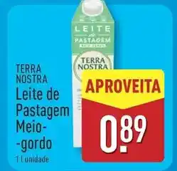 ALDI Terra nostra - leite de pastagem promoção