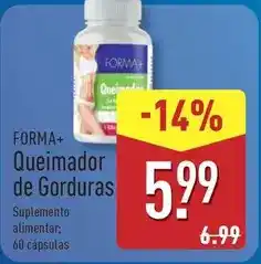 ALDI Forma+ - queimador de gorduras promoção
