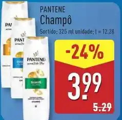 ALDI Pantene - champô promoção