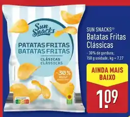 ALDI Sun - patatas fritas clássicas promoção