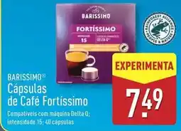 ALDI Barissimo - capsulas de cafe fortissimo promoção