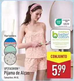 ALDI Up2fashion - pijama de alcas promoção