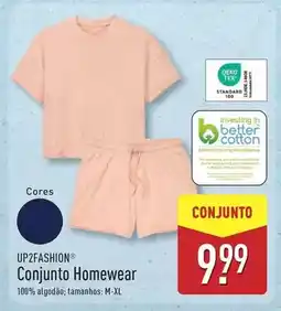ALDI Up2fashion - conjunto homewear promoção