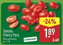 ALDI Tomate cherry pera promoção