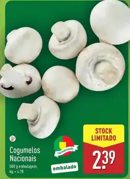 ALDI Cogumelos nacionals promoção