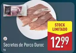 ALDI Secretos de porco duroc promoção