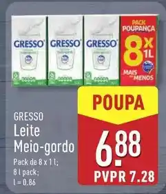 ALDI Gresso - leite promoção