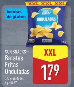 ALDI Xxl - batatas fritas onduladas promoção