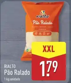 ALDI Rialto - pão ralado promoção