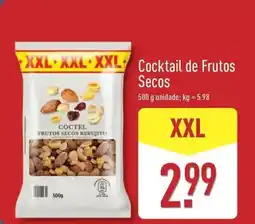 ALDI Xxl - cocktail de frutos secos promoção
