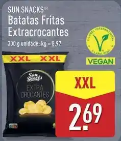 ALDI Sun - batatas fritas extracrocentes promoção