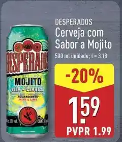 ALDI Desperados - cerveja com sabor a mojito promoção