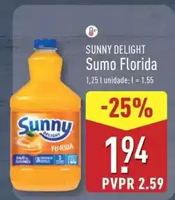 ALDI Sunny - delight sumo florida promoção