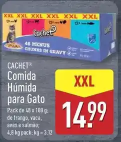 ALDI Xxl - comida humida para gato promoção