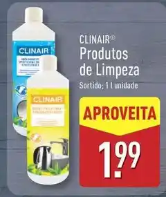ALDI Produtos de limpeza promoção