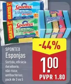 ALDI Esponjas promoção