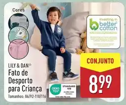 ALDI Mission - fato de desporto para crianca promoção