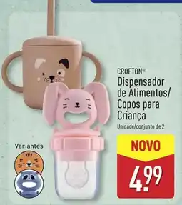 ALDI Dispensador de alimentos/ copos para crianca promoção