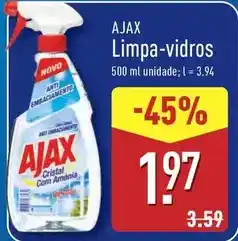 ALDI Ajax - limpa-vidros promoção