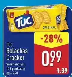 ALDI Lu - tuc bolachas cracker promoção