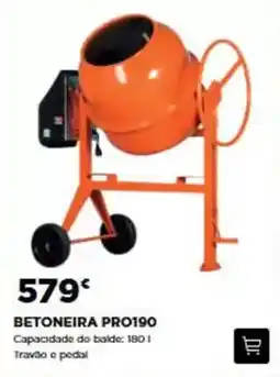 Bricomarché Betoneira pro190 promoção
