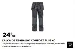 Bricomarché A+ - calça de trabajo comfort plus 40 promoção