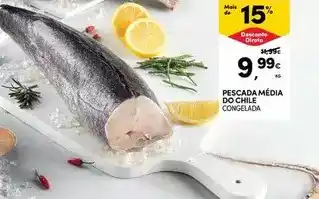 Continente Pescada media do chile promoção
