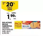 Continente Saborosa - bolachas belga promoção