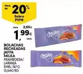Continente Milka - bolachas recheadas jaffa promoção