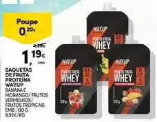 Up - saquetas de fruta proteina