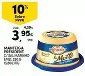 Continente Président - manteiga promoção