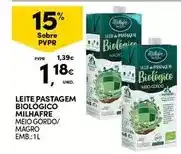 Continente Milhafre - leite pastagem biologico promoção