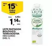 Continente Terra nostra - leite pastagem biologico promoção