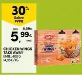 Continente Iglo - chicken wings take away promoção