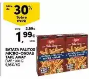 Continente Iglo - batata palitos micro-ondas take away promoção