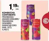 Continente Continente - kombucha promoção