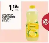 Continente Continente - limonada promoção