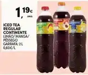 Continente Continente - iced tea regular promoção
