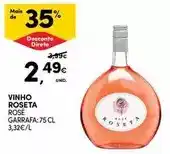 Continente Vinho roseta promoção