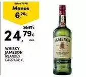 Continente Jameson - whisky promoção
